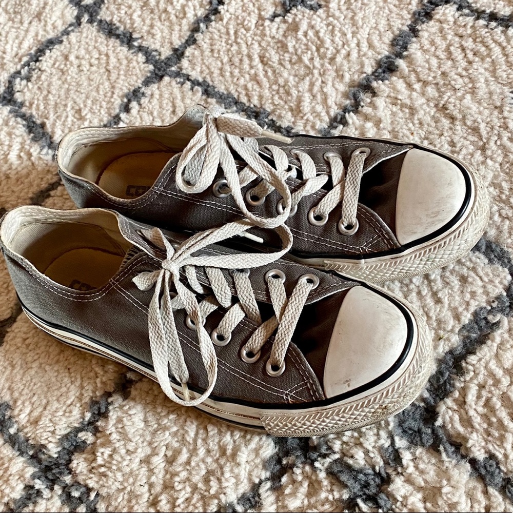 Grey Converse Size 7